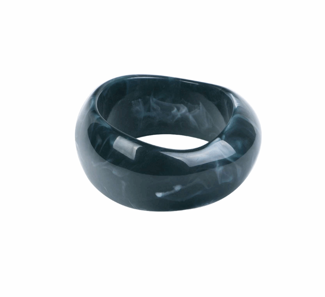 Voluma bracelet by Kaya & Olivia — bold volumetric form, hypoallergenic