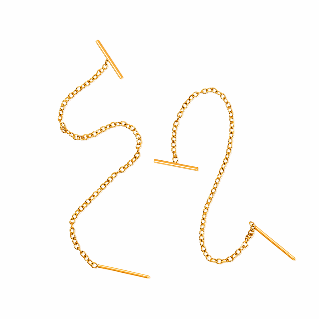 Céleste — Threader Earrings - Kaya&Olivia