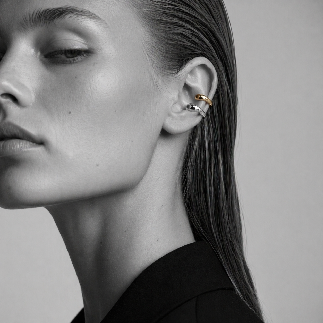 Marea earcuff by Kaya & Olivia — sculptural wave form, contemporary design
