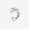 Marea earcuff by Kaya & Olivia — silver, organic wave earcuff, hypoallergenic