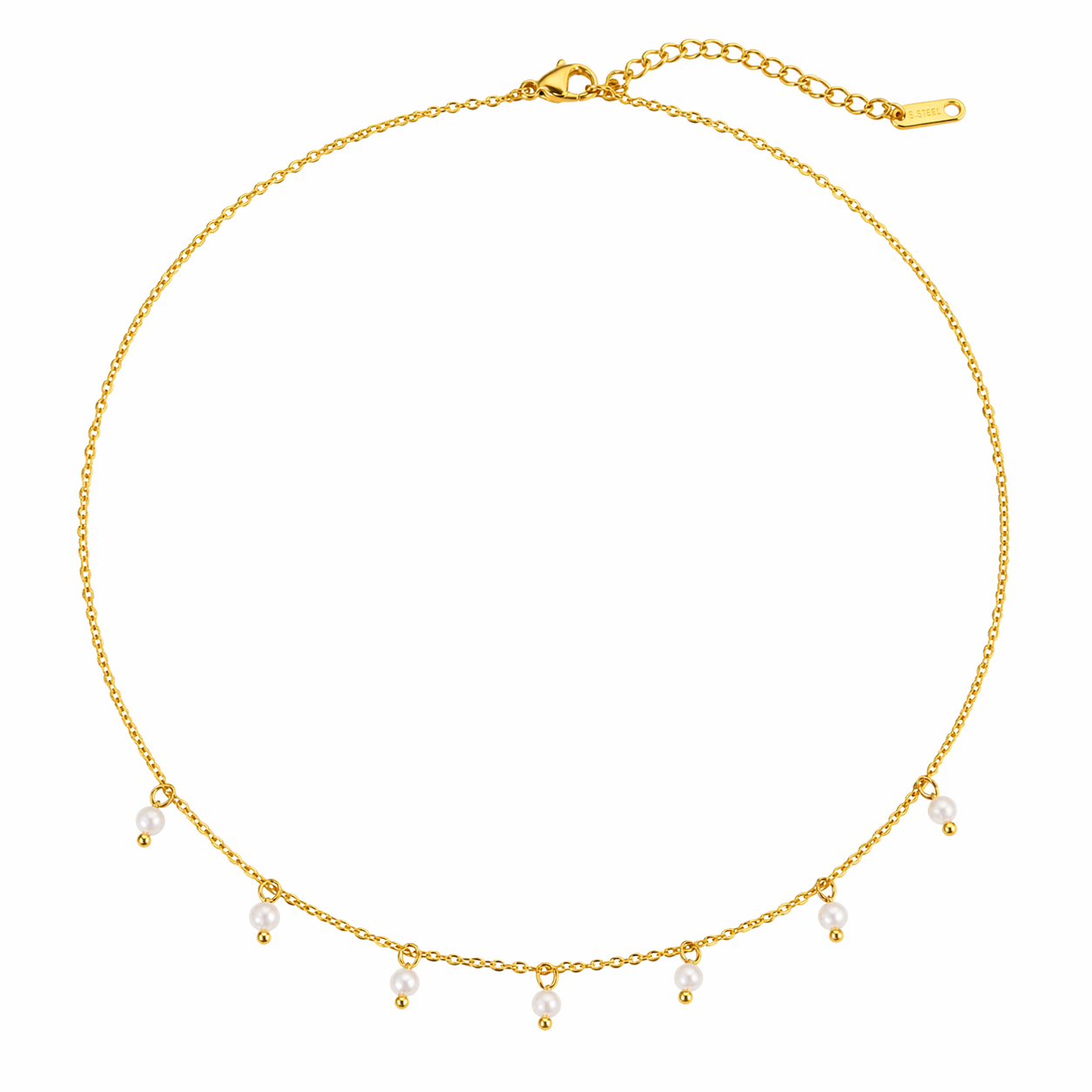 RUNA – Pearl Detail Necklace