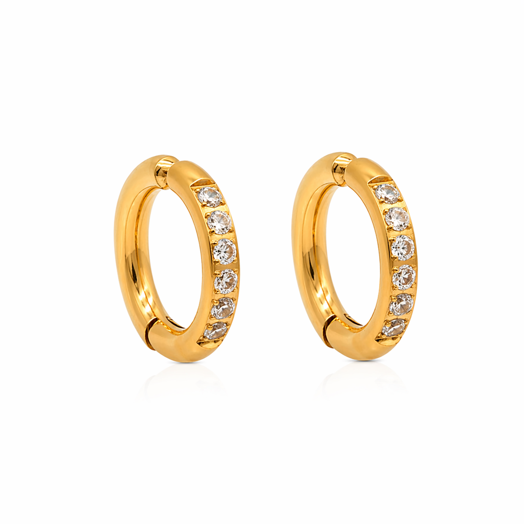 Thessa earcuff by Kaya & Olivia — sculptural open cuff, contemporary and elegant