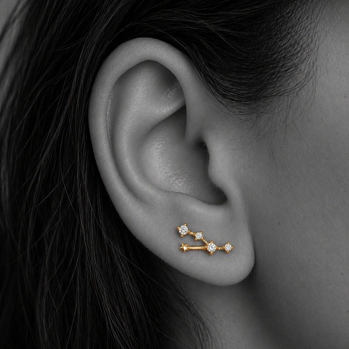 Zodiac Constellation Stud - Kaya&Olivia