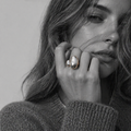 DRAVA ring by Kaya & Olivia — bold sculptural statement ring, contemporary design