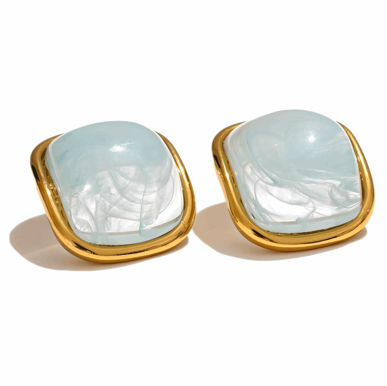 Juno — Candy Stone Studs - Kaya&Olivia