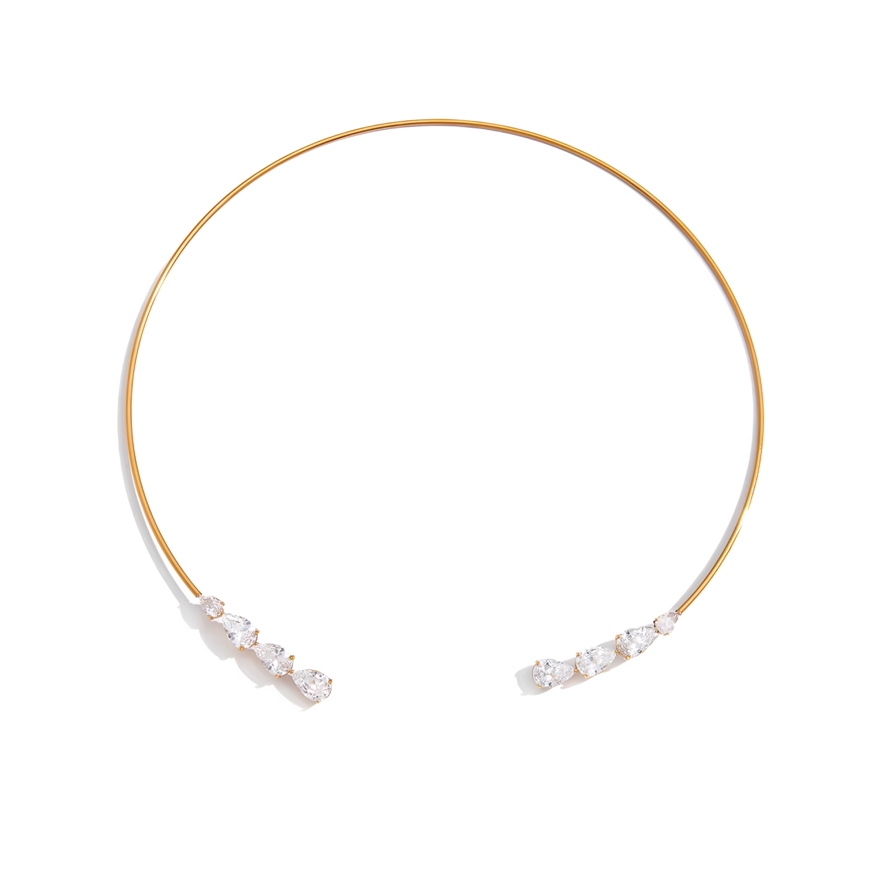 Kaya Collar necklace by Kaya & Olivia — structured collar necklace, bold contemporary design
