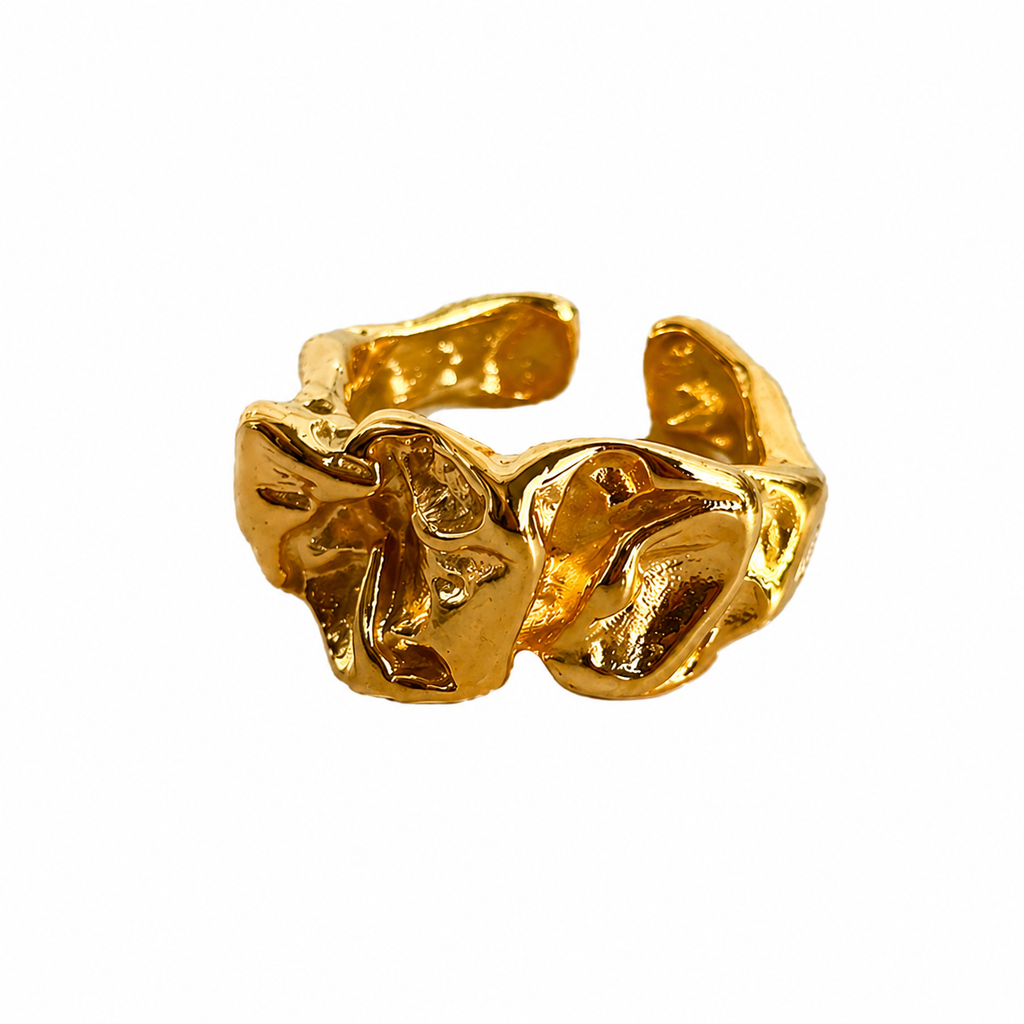 Mora ring by Kaya & Olivia — sculpted in motion, contemporary organic ring design
