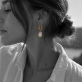 Nerissa Pearl Hoops - Kaya&Olivia