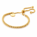 Orén bracelet by Kaya & Olivia — gold-plated minimal beaded bracelet, elegant
