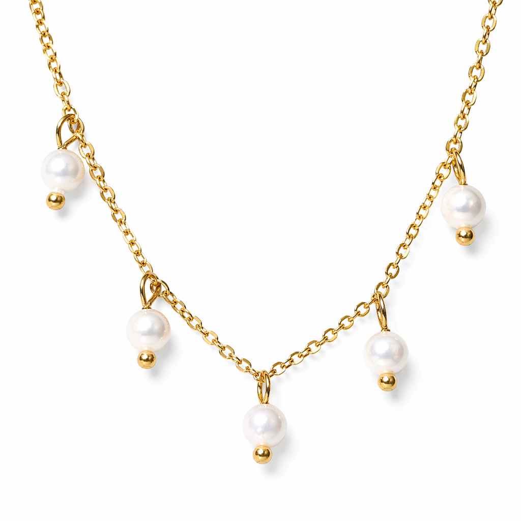 RUNA – Pearl Detail Necklace